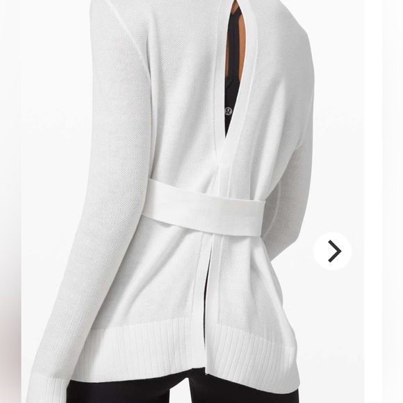 Lululemon Sincerely Yours Sweater
White Size 8 - Picture 2 of 5